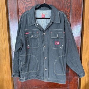 Ecko Unlimited Vintage Charcoal Denim Jacket